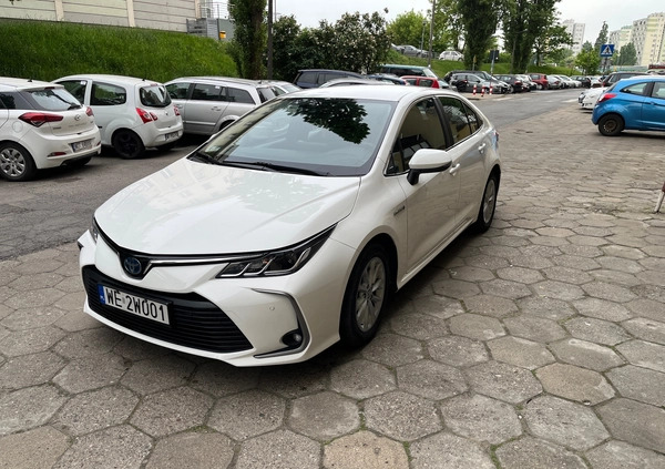 Toyota Corolla cena 89900 przebieg: 32000, rok produkcji 2021 z Warszawa małe 277